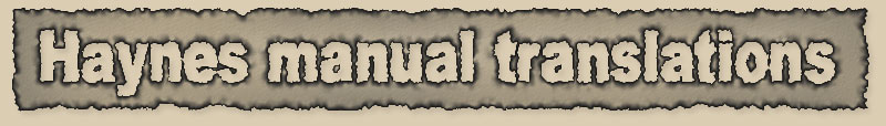 Haynes Manual Translations