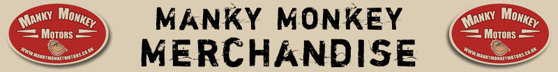 Manky Monkey Motors Merchandise