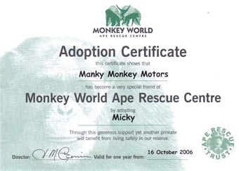 Adoption Certificate
